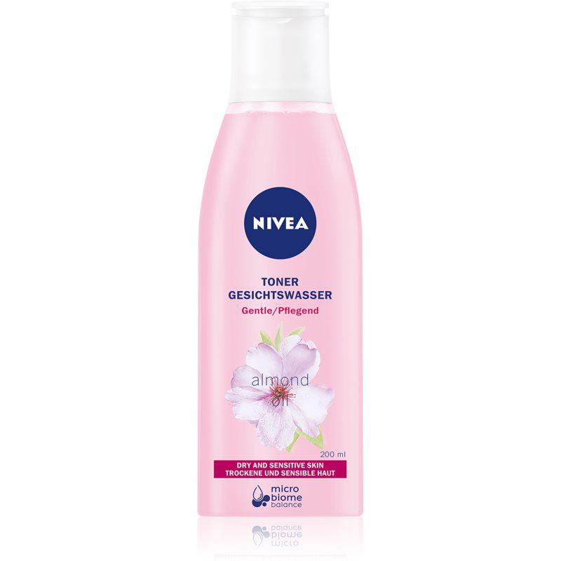 Nivea Aqua Effect upokojujúca čistiaca pleťová voda pre citlivú a suchú pleť 