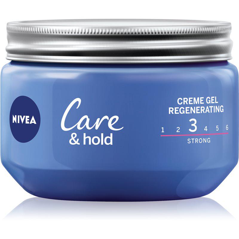 Nivea Care & Hold krémový gél na vlasy 