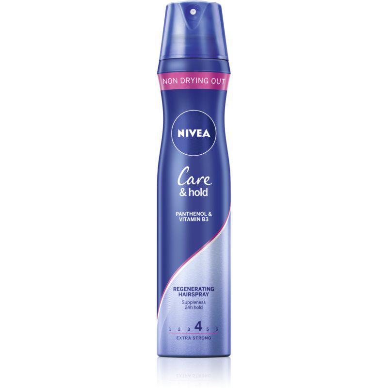 Nivea Care & Hold regeneračný lak na vlasy pre extra silnú fixáciu 