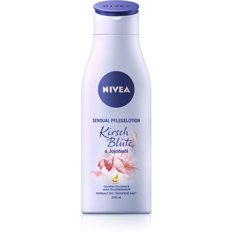 Nivea Cherry Blossom & Jojoba Oil telové mlieko s olejom 