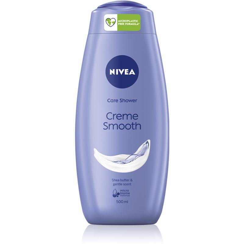 Nivea Creme Smooth upokojujúci sprchový gél s bambuckým maslom 