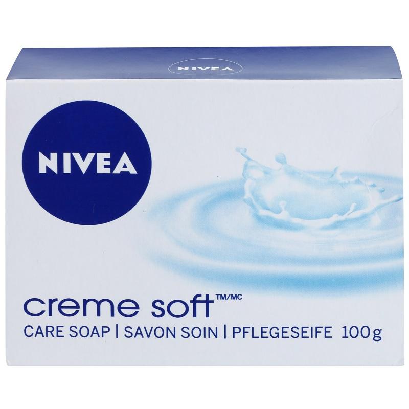 Nivea Creme Soft tuhé mydlo 