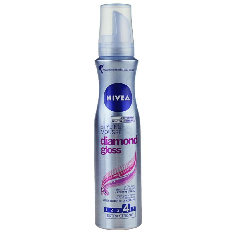 Nivea Diamond Gloss penové tužidlo 