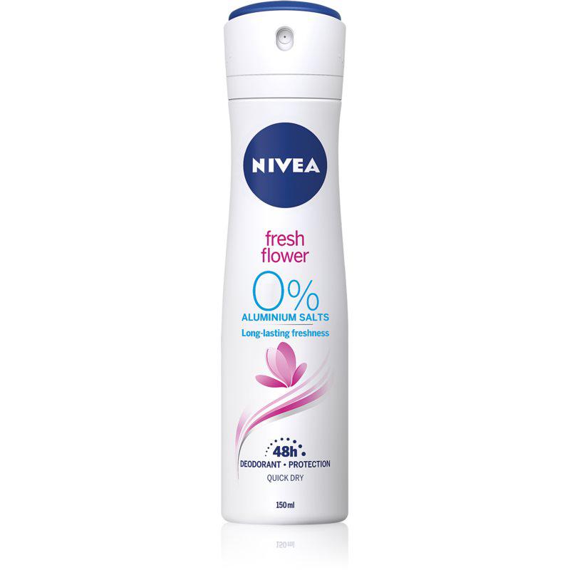 Nivea Fresh Flower dezodorant v spreji 48H 
