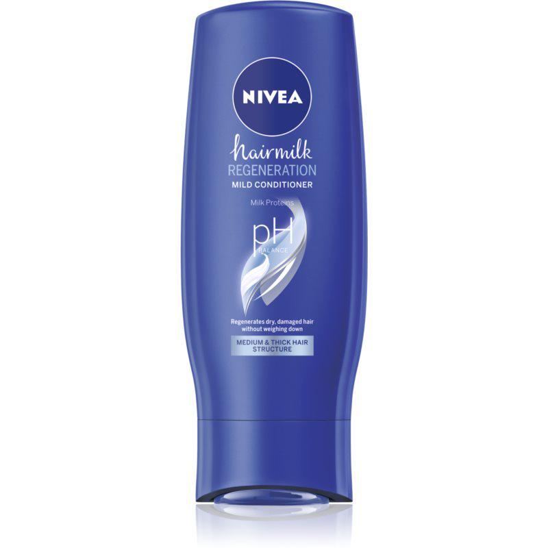 Nivea Hairmilk ošetrujúci kondicionér pre normálne vlasy 