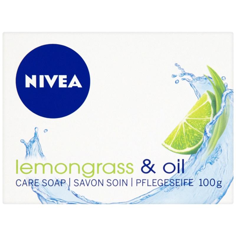 Nivea Lemongrass & Oil tuhé mydlo 