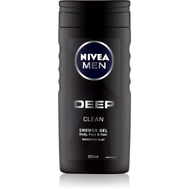 Nivea Men Deep sprchový gél na tvár, telo a vlasy 
