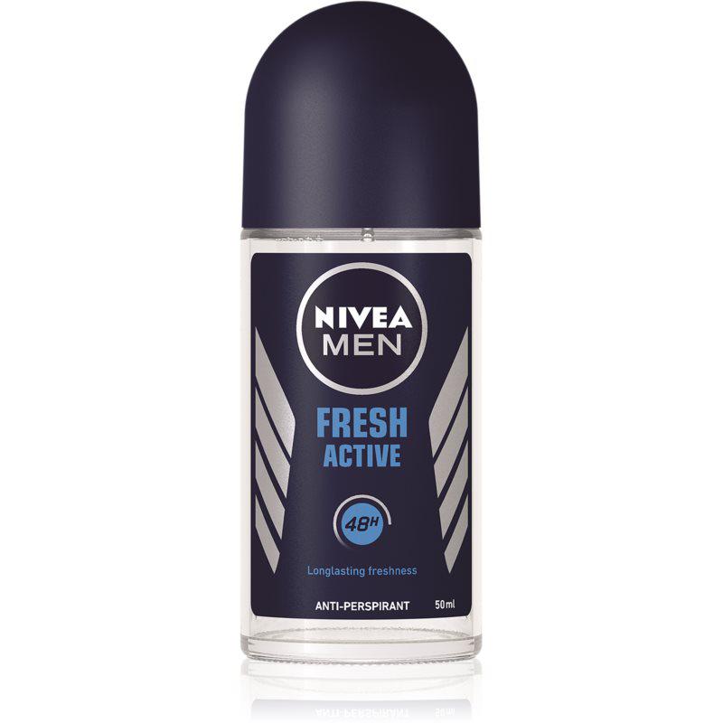 Nivea Men Fresh Active guličkový antiperspirant pre mužov 48h 