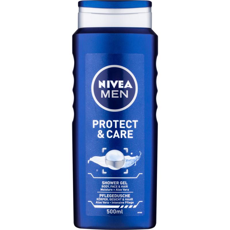 Nivea Men Protect & Care sprchový gél 3v1 