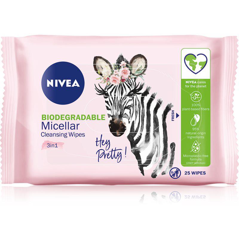 Nivea Micellar čistiace pleťové obrúsky 3v1 