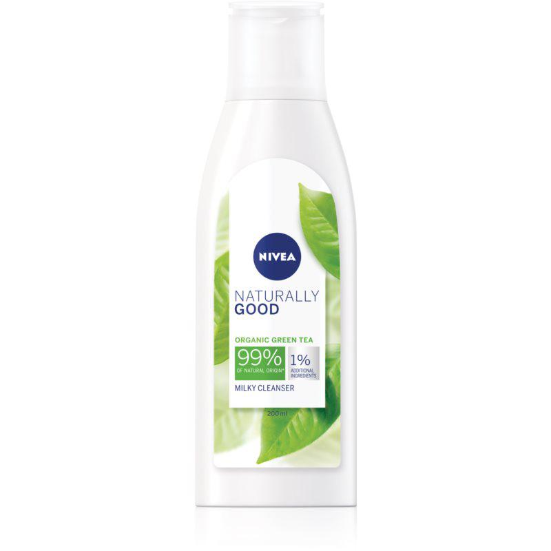Nivea Naturally Good čistiace pleťové mlieko 