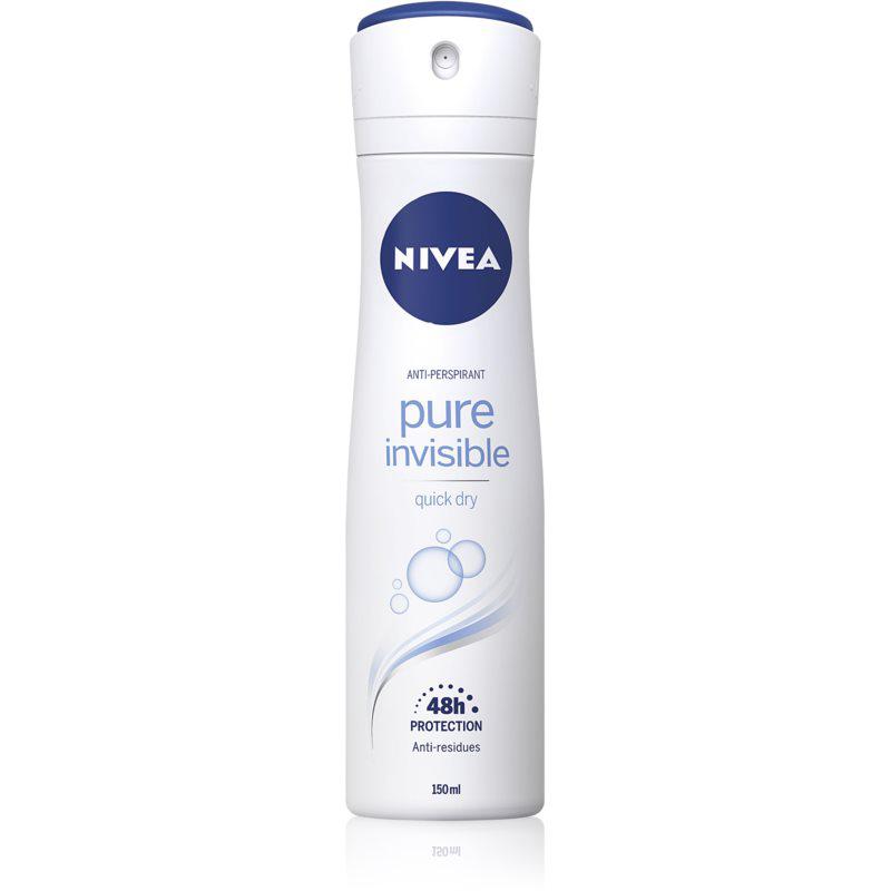 Nivea Pure Invisible antiperspirant v spreji 48h 