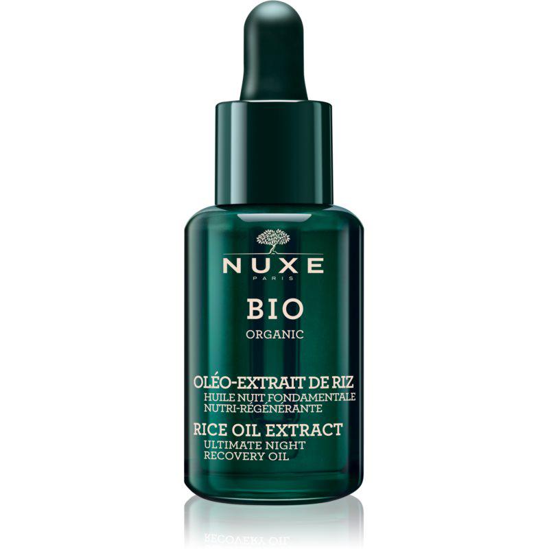 Nuxe Bio Organic nočný regeneračný sérum pre normálnu až suchú pleť 