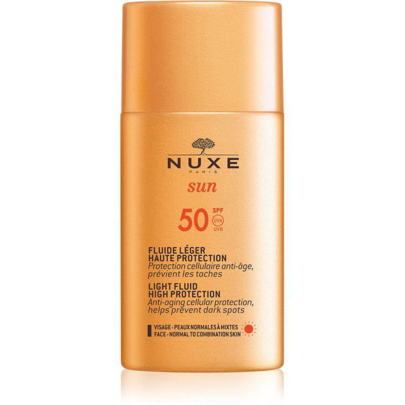 Nuxe Sun ľahký ochranný fluid SPF 50 