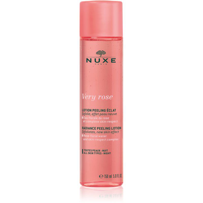 Nuxe Very Rose rozjasňujúci peeling pre všetky typy pleti 
