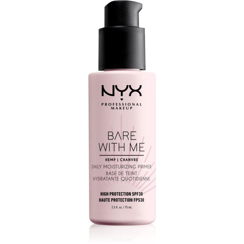 NYX Professional Makeup Bare With Me Hemp SPF 30 Daily Moisturizing Primer hydratačná podkladová báza