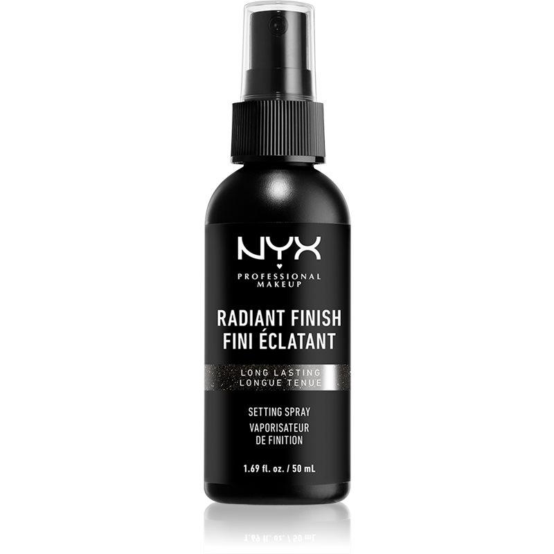 NYX Professional Makeup Makeup Setting Spray Radiant rozjasňujúci fixačný sprej 