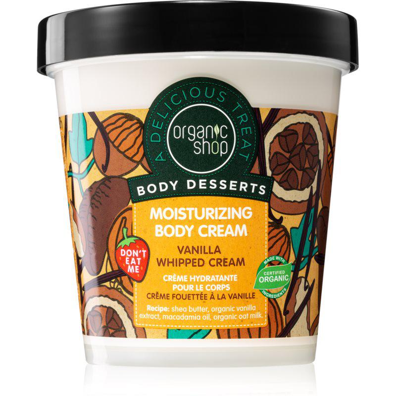 Organic Shop Body Desserts Vanilla hydratačný telový krém 