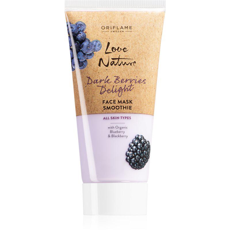 Oriflame Love Nature Dark Berries Delight regeneračná a hydratačná maska na tvár 