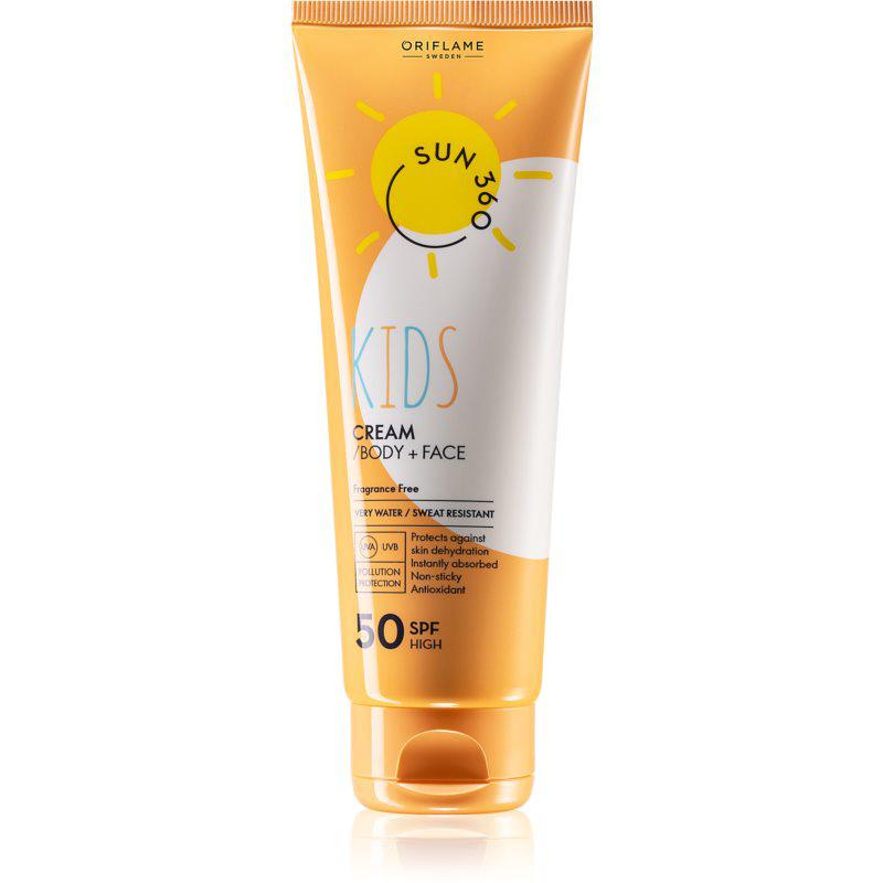 Oriflame Sun 360 opaľovací krém pre deti SPF 50 