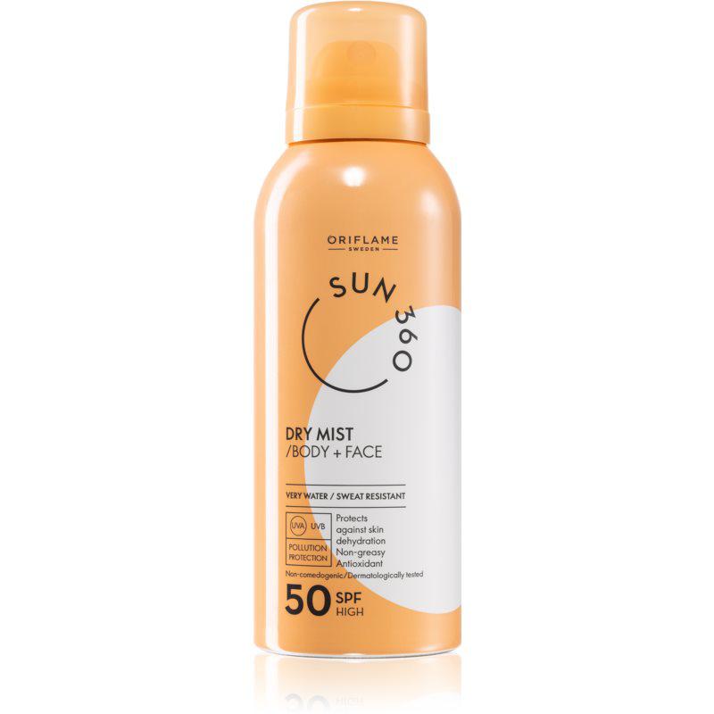 Oriflame Sun 360 opaľovacia hmla v spreji SPF 50 
