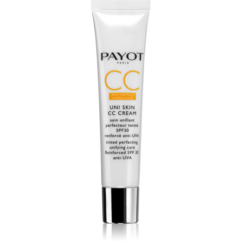 Payot Uni Skin CC Cream CC krém pre jednotný tón pleti SPF 30 