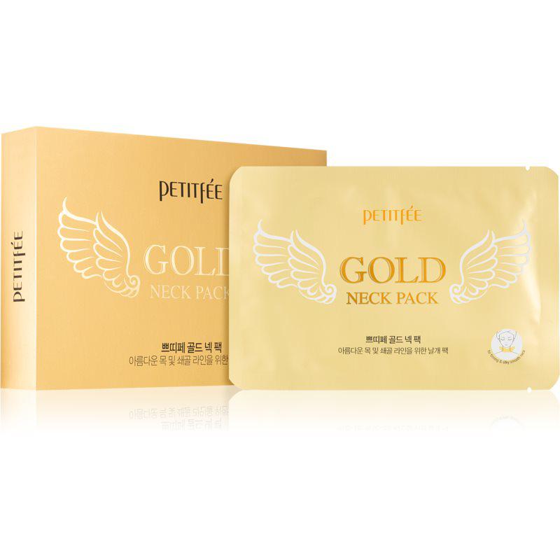 Petitfée Gold intenzívna hydrogélová maska na krk a dekolt 