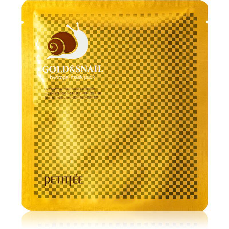 Petitfée Gold & Snail intenzívna hydrogélová maska s extraktom zo slimáka 