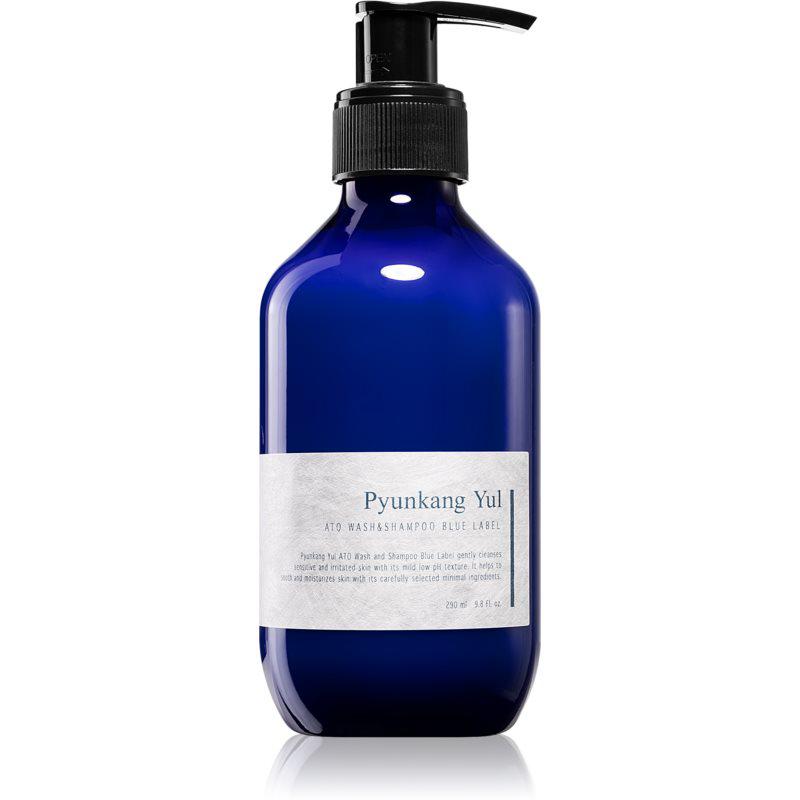 Pyunkang Yul ATO Blue Label sprchový gél a šampón 2 v 1 pre citlivú pokožku 