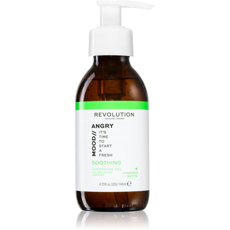 Revolution Skincare Angry Mood ukľudňujúci čistiaci penivý gél 