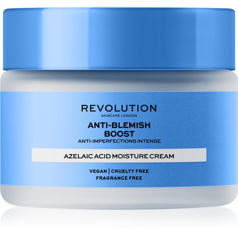 Revolution Skincare Boost Anti Blemish Azelaic Acid upokojujúci a hydratačný krém pre pleť s hyperpigmentáciou 