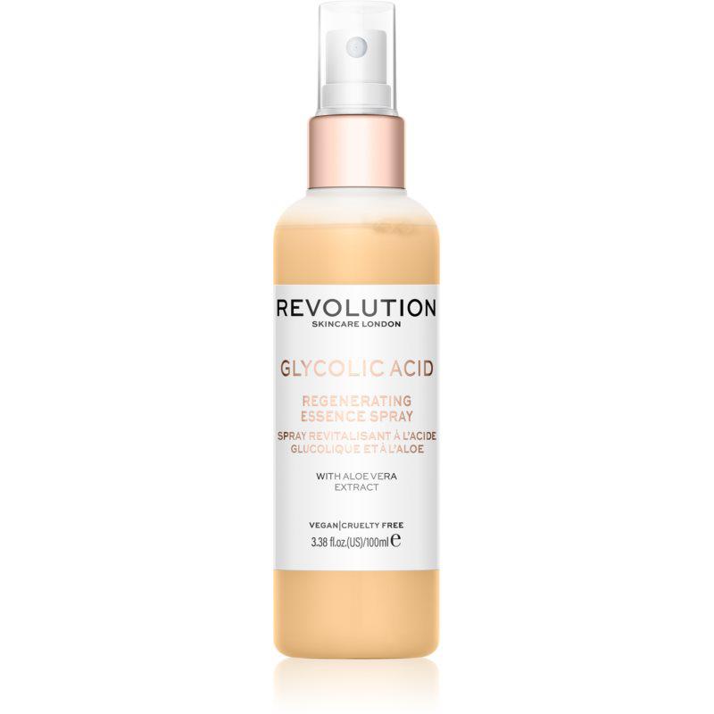 Revolution Skincare Glycolic Acid Essence obnovujúci pleťový sprej 