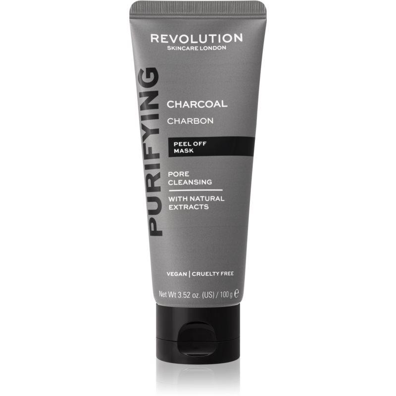 Revolution Skincare Purifying Charcoal zlupovacia maska proti čiernym bodkám s aktívnym uhlím 