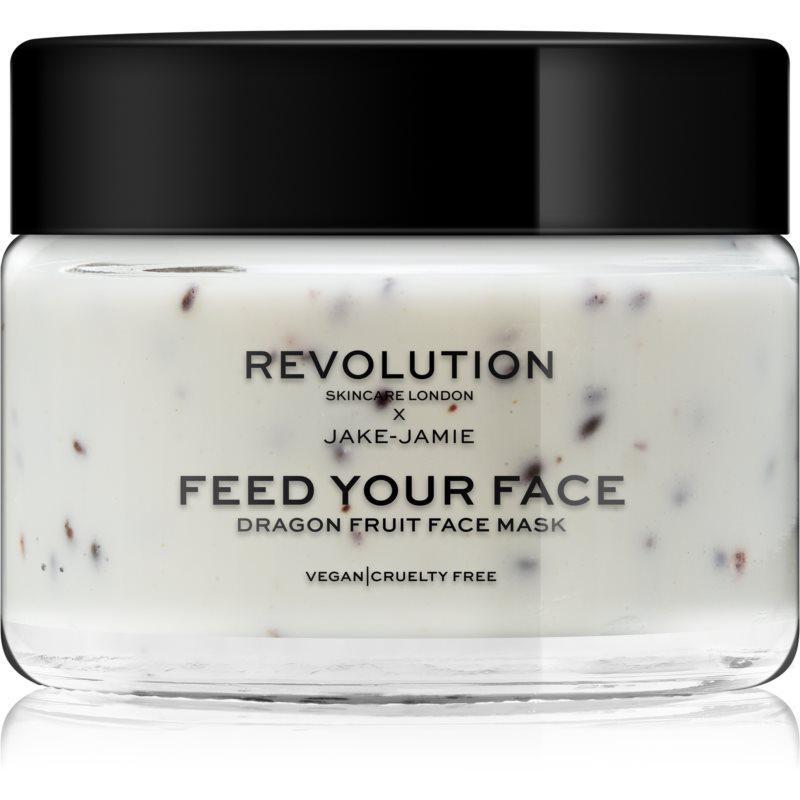 Revolution Skincare X Jake-Jamie Dragon Fruit upokojujúca pleťová maska 