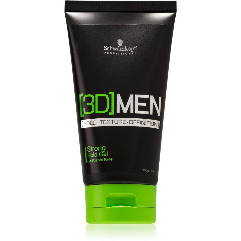 Schwarzkopf Professional [3D] MEN gél na vlasy silné spevnenie 