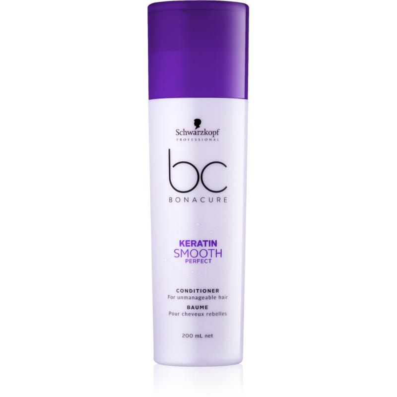 Schwarzkopf Professional BC Bonacure Keratin Smooth Perfect kondicionér pre nepoddajné vlasy 