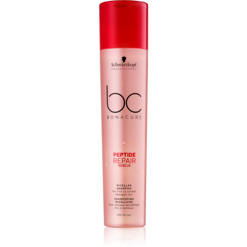 Schwarzkopf Professional BC Bonacure Peptide Repair Rescue Micelárny šampón pre poškodené vlasy 