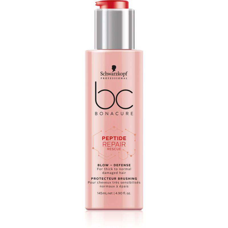 Schwarzkopf Professional BC Bonacure Peptide Repair Rescue vyživujúci a ochranný krém pred tepelnou úpravou vlasov 