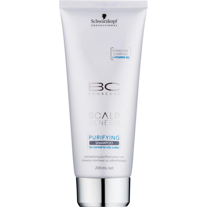 Schwarzkopf Professional BC Bonacure Scalp Genesis čistiaci šampón pre normálne až mastné vlasy 