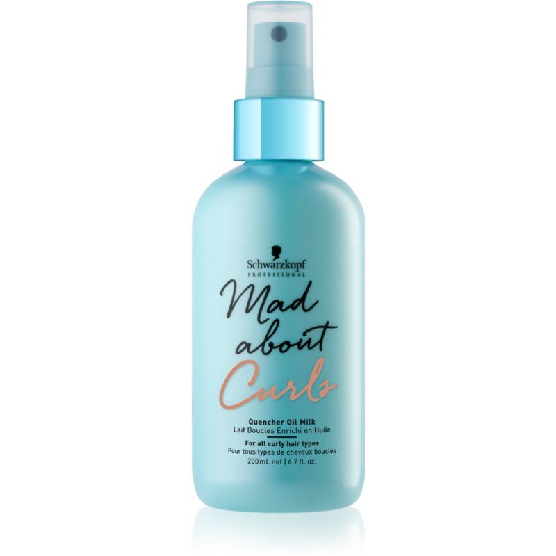Schwarzkopf Professional Mad About Curls stylingový sprej tiež pre obnovenie kučier na druhý deň 