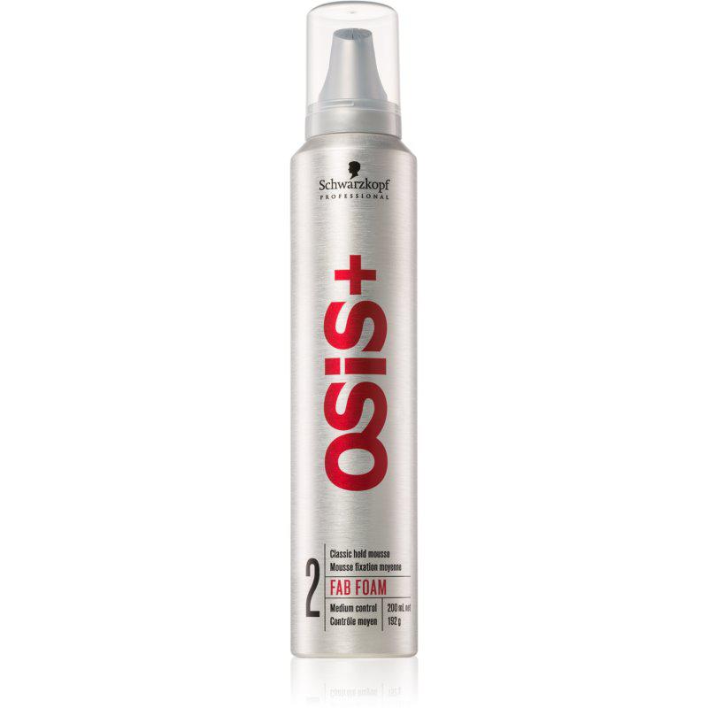 Schwarzkopf Professional Osis+ Fab Foam termoochranná pena pre objem a tvar účesu pre všetky typy vlasov 