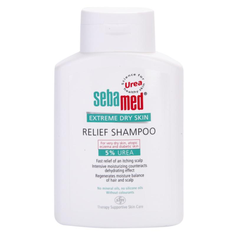Sebamed Extreme Dry Skin upokojujúci šampón pre veľmi suché vlasy 5% Urea 