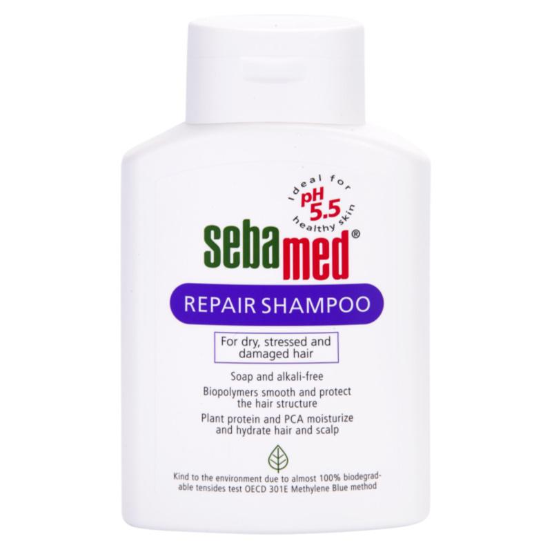 Sebamed Hair Care regeneračný šampón pre suché a poškodené vlasy 