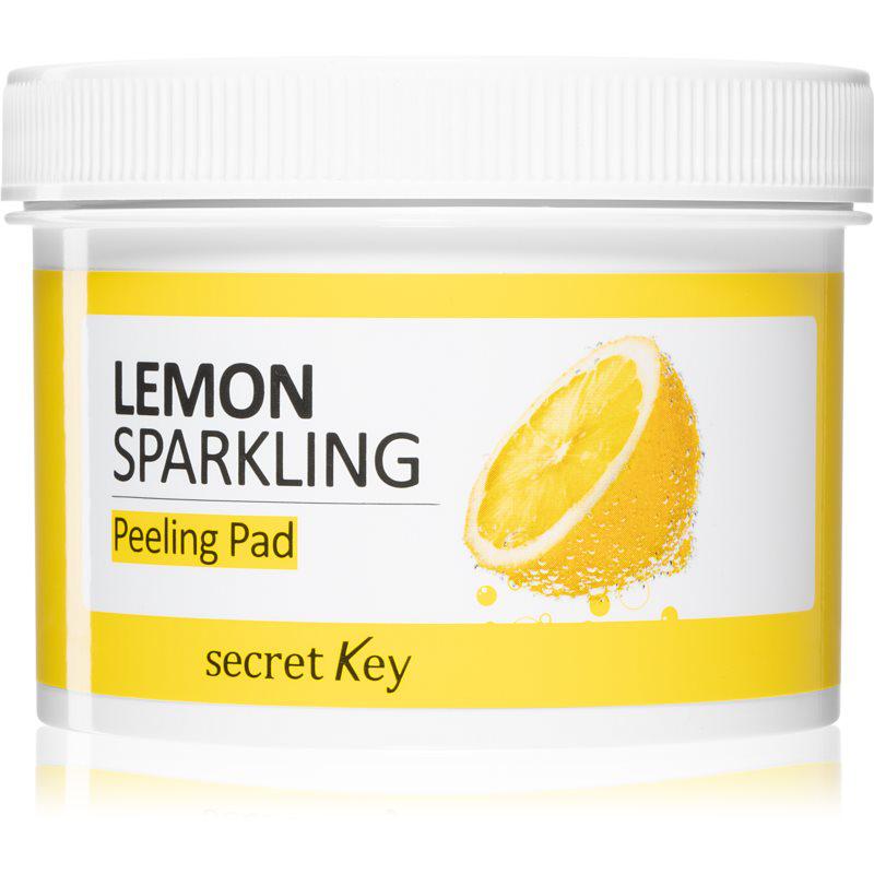 Secret Key Lemon Sparkling exfoliačné vankúšiky 