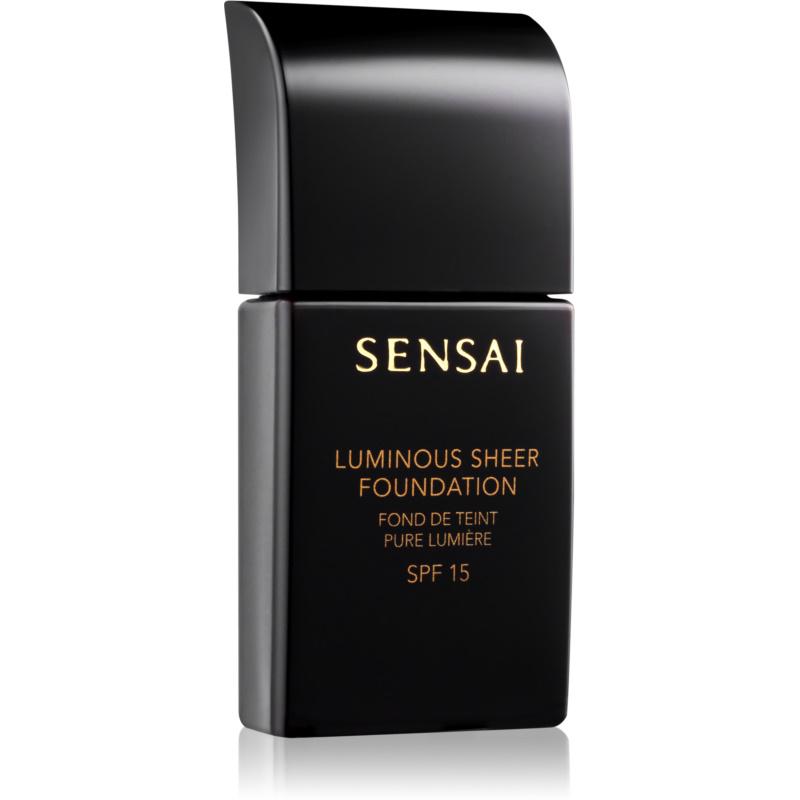 Sensai Luminous Sheer tekutý rozjasňujúci make-up SPF 15