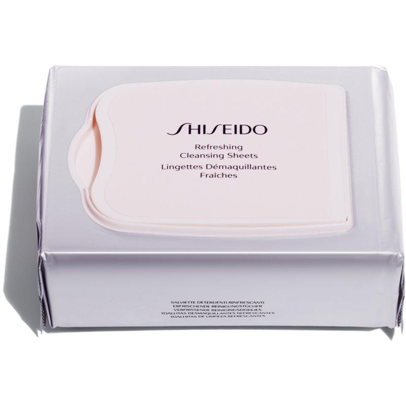 Shiseido Generic Skincare Refreshing Cleansing Sheets odličovacie obrúsky pre hĺbkové čistenie 
