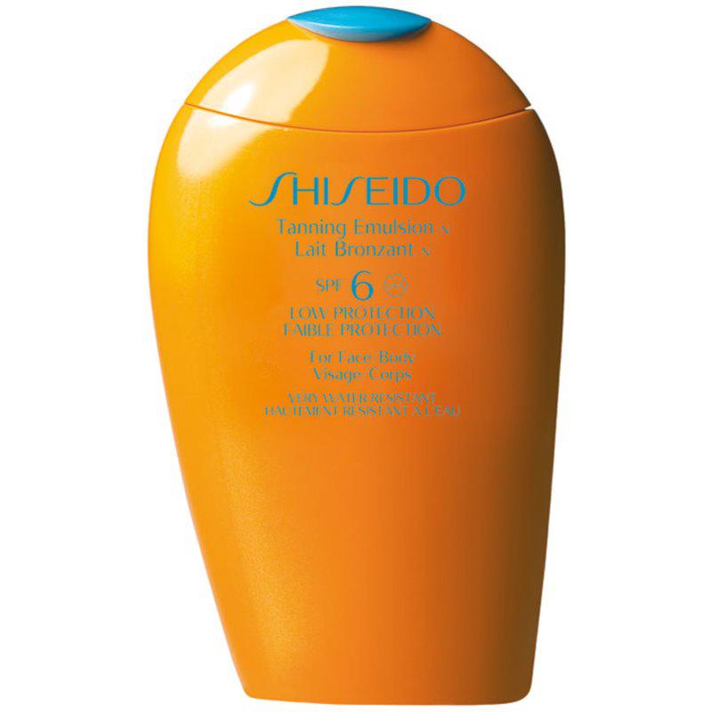 Shiseido Sun Care Tanning Emulsion opaľovacia emulzia SPF 6 