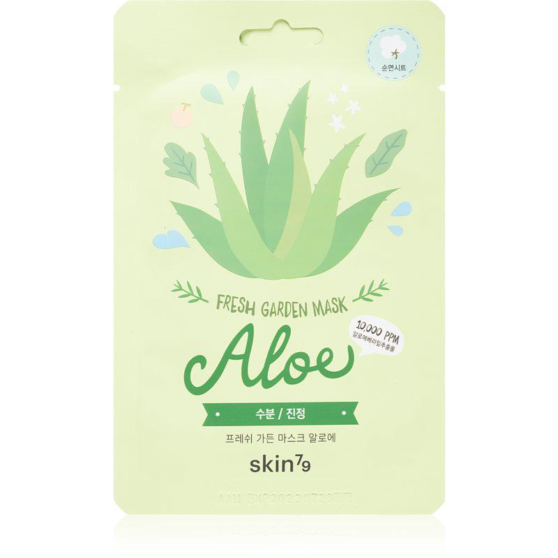 Skin79 Fresh Garden Aloe upokojujúca plátienková maska s aloe vera 