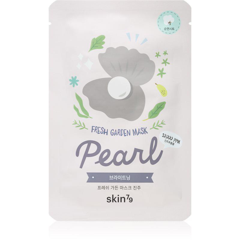 Skin79 Fresh Garden Pearl rozjasňujúca plátienková maska 