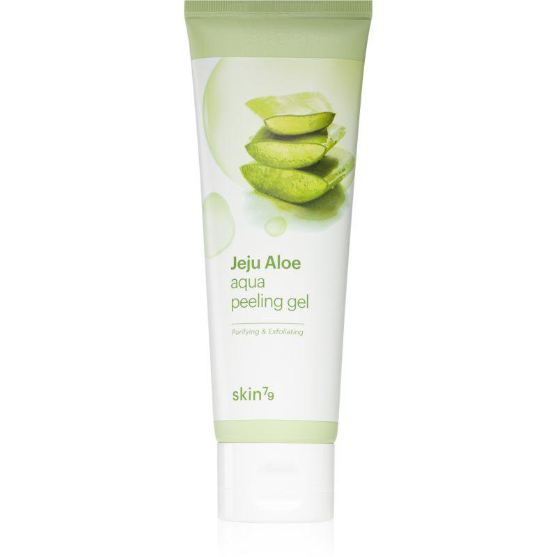Skin79 Jeju Aloe jemný peeling s aloe vera 